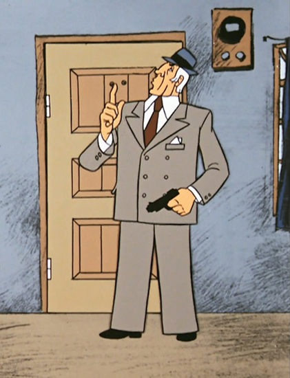 Симболи укуса и стила нису ексклузивно право само живих људи – понекад су и део личноси одређеног књижевног лика, филмских и цртаних јунака. Најелегантнији детектив у целокупној историји совјетске полиције је капетан Болдирев, лик из цртаног филма „Авантуре Васје Куролесова“, насталог 1981. адаптацијом истоимене књиге за децу Јурија Коваља.