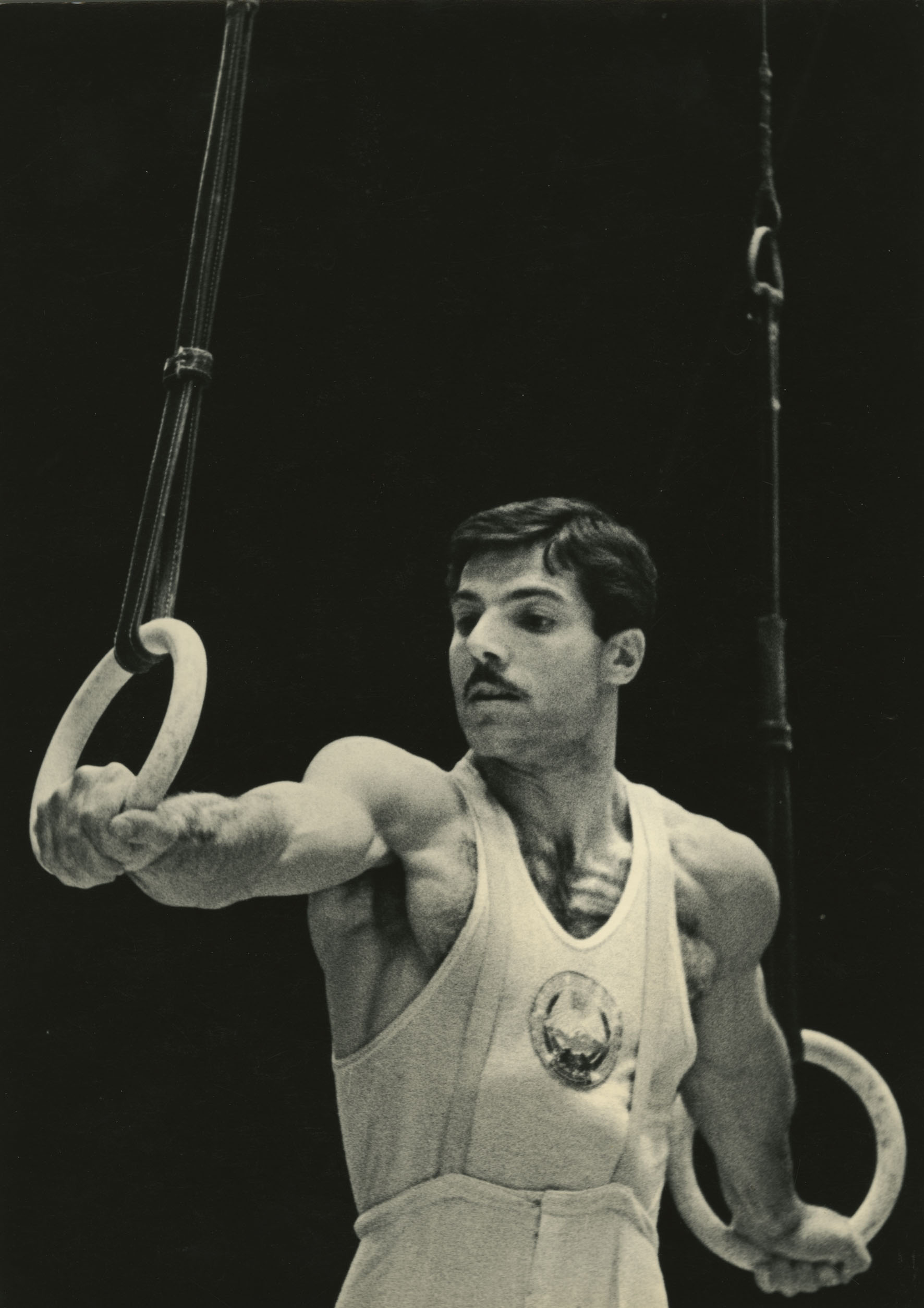 Albert Azaryan, an Olympic champion. 1955 // Today Lev Borodulin’s collection is a unique phenomenon. It shows both a history of Russia in photographs as well as a history of the development of Russian photography.