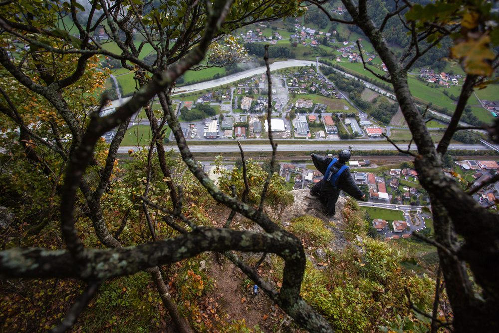 The name "BASE jumping" is an acronym for the four types of objects that jumpers leap from: Buildings (or monuments), Antennas, Spans (Bridges), Earth. Antenna towers are popular jumping points because they are often as tall as the world's tallest buildings, but easier to climb and have less security. Spans, or bridges, have to cross over large canyons or gorges to be suitable for a BASE jump. Earth refers to large natural formations that are suitable for BASE jumping: cliffs, canyons, fjords and gorges.