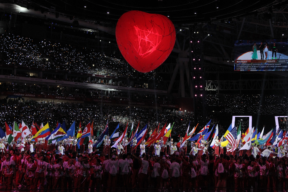 第27回ユニバーシアード夏季大会は、2013年7月6～17日に開催され、ロシアは292個のメダルを獲得した。うち金メダルは155個。これは史上最多で、簡単に記録は破られないだろう。