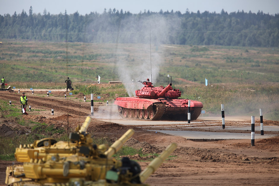 The competitions were dedicated to the largest tank battle in military history that took place near Prokhorovka, the legendary and victorious battle for the Soviet army at the Kursk Bend.