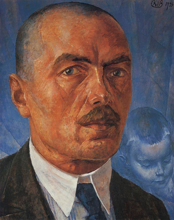 135 years ago, on November 5, 1878, in the provincial town of Khvalynsk, a baby boy was born to a shoemaker and maid: Kuzma Petrov-Vodkin (1878-1939), one of the most original Russian artists of the first decades of the 20th century. His works caused fierce controversy, ranging from enthusiastic praise to disdainful ridicule. // Self-portrait, 1927