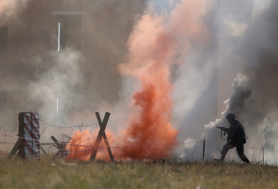 Military personnel from both countries worked out joint actions for protecting important state facilities, accompanying convoys, and the neutralization of illegal armed formations.