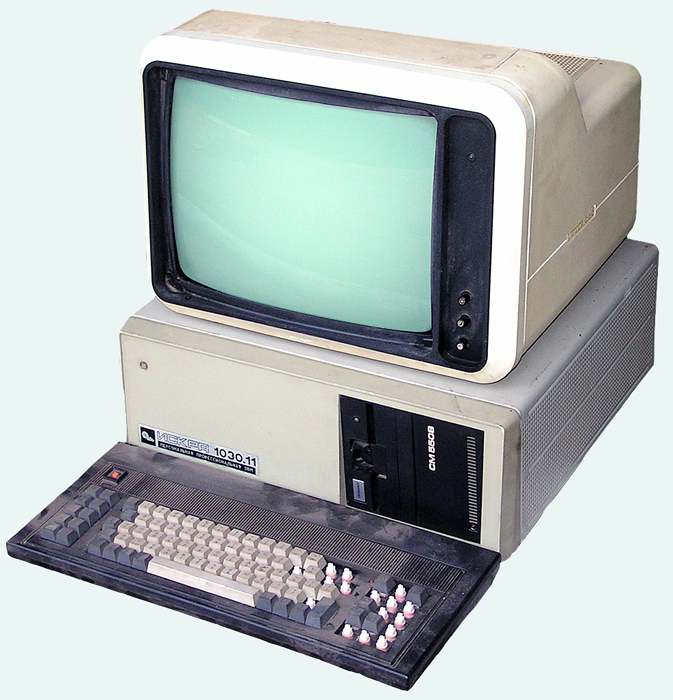 The Iskra 1030 was a Soviet version of IBM's PC/XT - a compatible personal computer based on the KR1810VM86 processor (an analog of the Intel 8086). The Iskra 1030M model was first presented at the "Automation'89" international industrial exhibition, held in Moscow in late 1989. The model had good competitive advantages for its time: the 256 KB RAM was expandable to 1MB. The second and third iterations featured hard drives - up to 10 MB. However, it was not widely distributed.