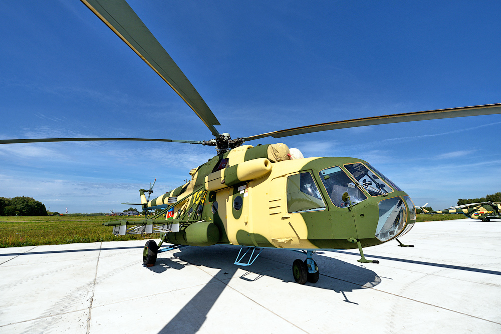 Helikopteri napravljeni u Kazanu imaju više od 50 milijuna sati leta diljem svijeta. Ovaj Mi-17V-5, primjerice, spreman je za let u Azerbajdžan.