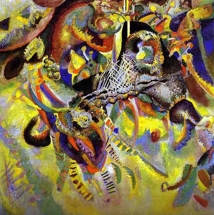 Vasily Kandinsky “Fuga (Fugue”, 1914 – $22.9 million. This painting set a price record back in 1990 when nobody dared to buy it. The good part about that is that now anyone can admire it at the private Foundation Beyeler in Switzerland.