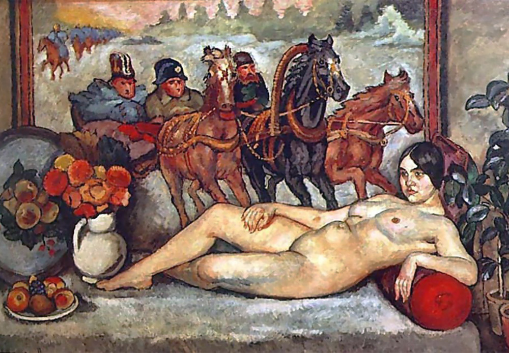 『ロシアのヴィーナス』、イリヤ・マシコフ。1914