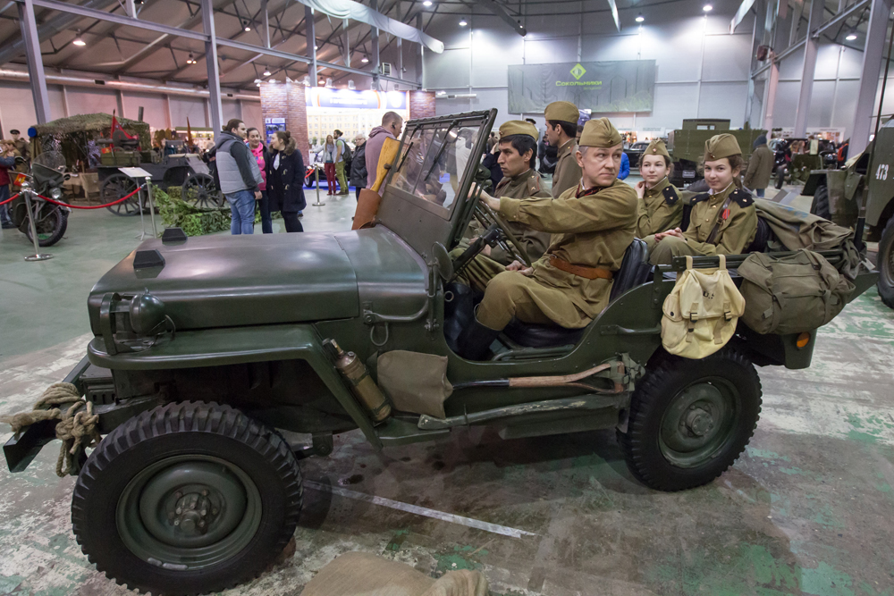 Jip Willys merupakan salah satu kendaraan yang paling populer di kalangan komandan Tentara Merah.