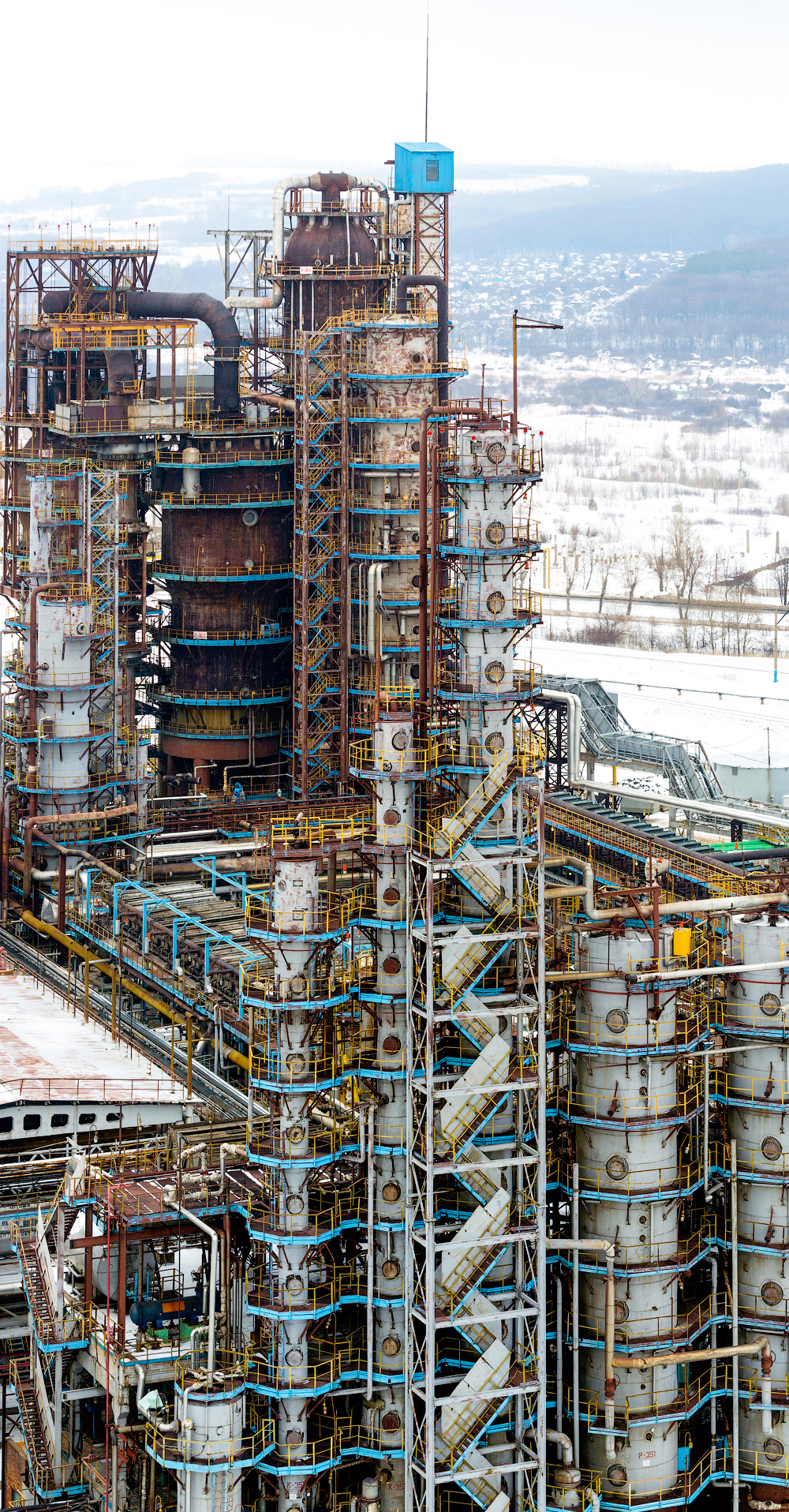 Ukupni kapacitet Bašneftovog kompleksa za rafiniranje nafte iznosi više od 24 milijuna tona godišnje.