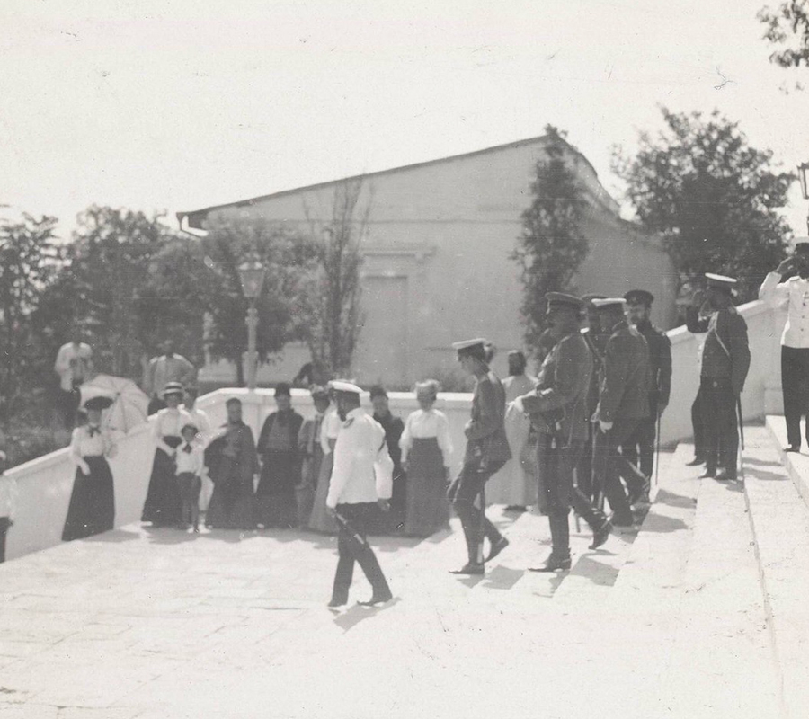 That same year Nikolai attended the official opening of a monument to the renowned Admiral Nakhimov (best remembered as the commander of Russia’s naval and land forces during the Siege of Sevastopol in the Crimean War, 1853-1856). The monument was destroyed in the 1920s after the Russian Revolution and the Civil War.