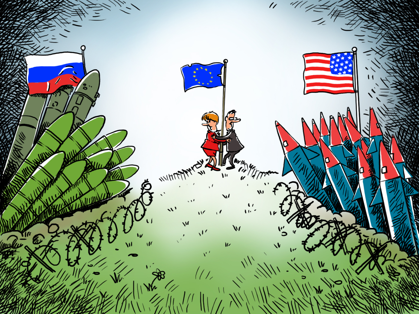 Прекратяването на действието на ДЛРСМО на първо място ще удари именно по руската сигурност. При такъв сценарий САЩ ще получат възможност да върнат своите ракети със среден и малък обсег в Европа.