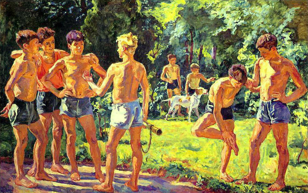 Ljeti, 1939., Pjotr Končalovskij.  