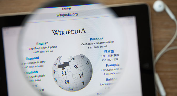 La versione russa di Wikipedia continuerà a restare attiva dopo aver modificato la pagina contenente un articolo sul “charas”, vietato da un tribunale di Astrakhan (Foto: Shutter Stock/Legion Media)