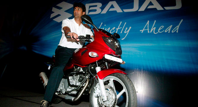 Rajiv Bajaj, Managing Director Bajaj Auto.