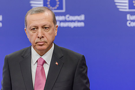 Presiden Turki Recep Tayyip Erdoğan