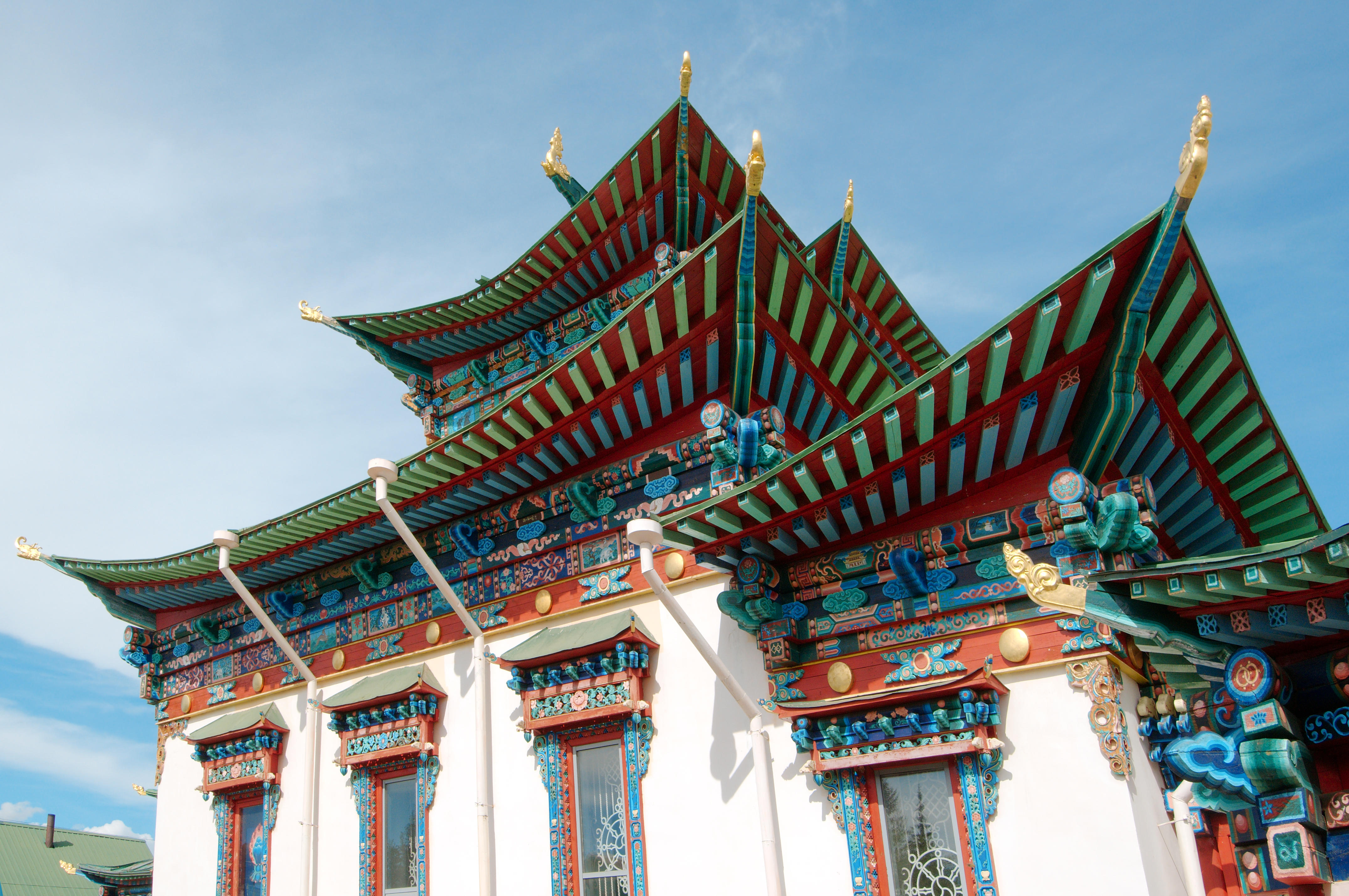 Иволгински дацан – будистки храм, Бурятия, Сибир