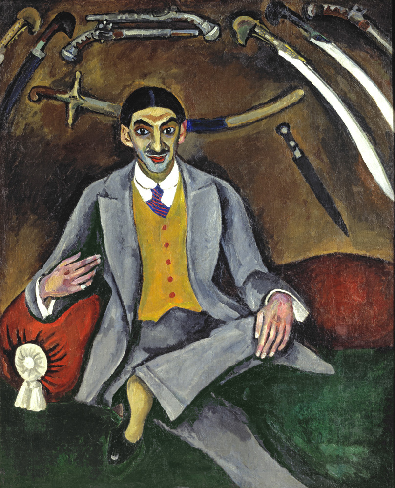 4. „Портрет на Георгий Якулов“, 1910.