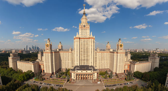 Lomonosov Moscow State University (MSU) was again placed on top of Russian universities