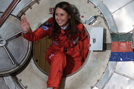 Tatiana Chiguieva foi uma das seis mulheres que participaram de simulação do “Lua-2015” 