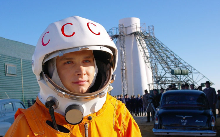 Prizor iz filma Gagarin, prvi v vesolju (2013) režiserja Pavla Parhomenka, s katerim bodo začeli Teden ruskega filma. Vir: Kinopoisk.ru