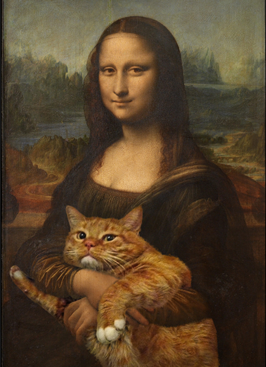 The Mona Lisa, Leonardo da Vinci.