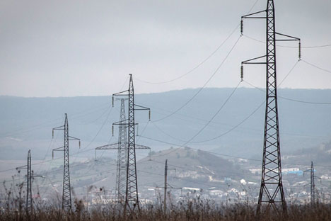 Elektroenergetska mreža na Krimu.
