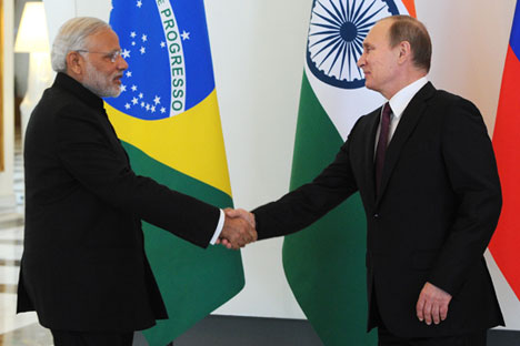 Narendra Modi and Vladimir Putin probably don't need interpreters.