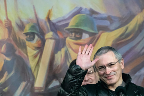 Former oligarch Mikhail Khodorkovsky. 