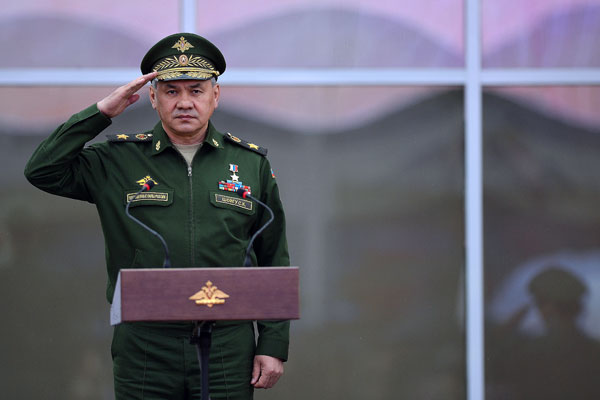 Serguéi Shoigú, ministro ruso de Defensa. 
