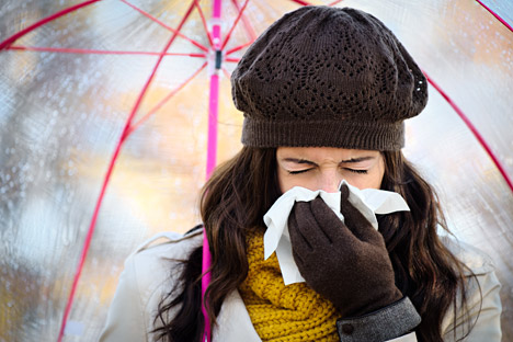 It is not a big deal to catch a cold in winter.