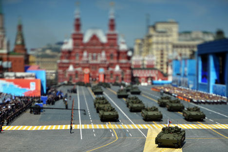 The military parade to mark the 70th anniversary of Victory in the 1941-1945 Great Patriotic War.