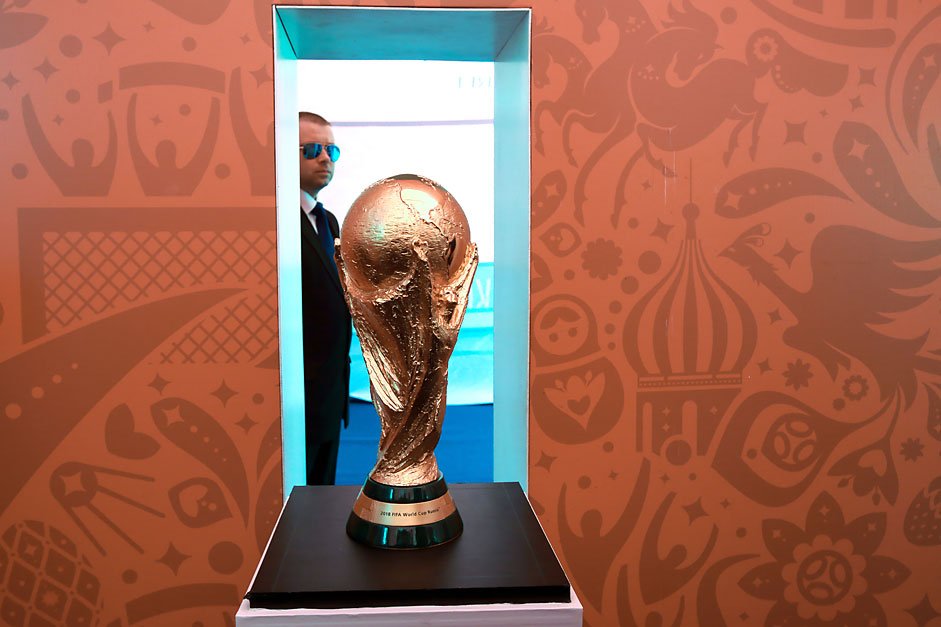 Presentation of the FIFA World Cup 2018 prize 