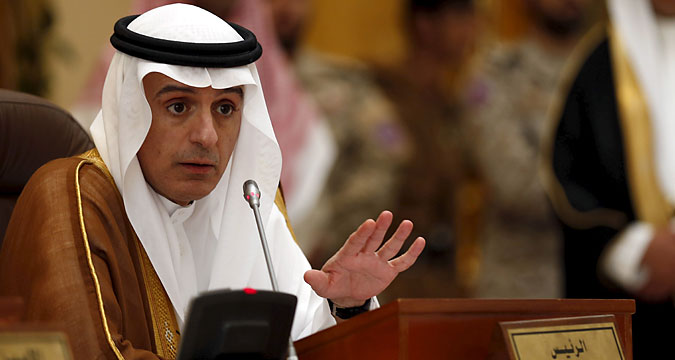 Der Außenminister Saudi-Arabiens Adel bin Achmed al-Dschubeir.