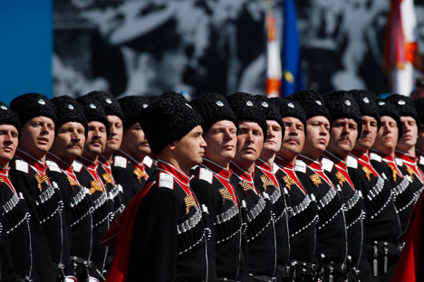 Cossack troops today are a separate branch of Russia's Armed Forces.