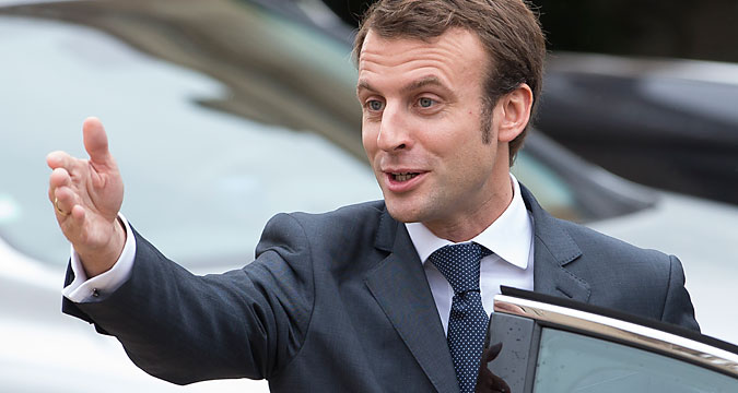 Emmanuel Macron.