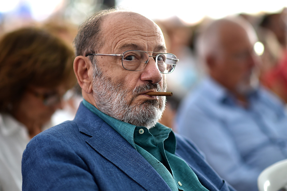 Umberto Eco al Festival della Comunicazione, Italia, 2014 