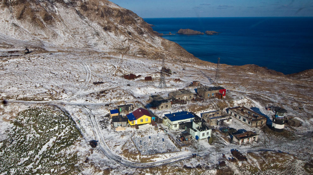 Often working under extreme conditions, meteorologists retain the pioneering spirit of intrepid explorers of uncharted lands. // Weather station on Moneron Island close to the Russian-Japanese border.