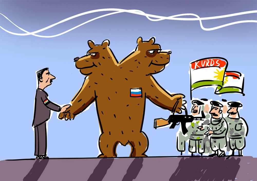 Russian policy towards Kurds in Syria