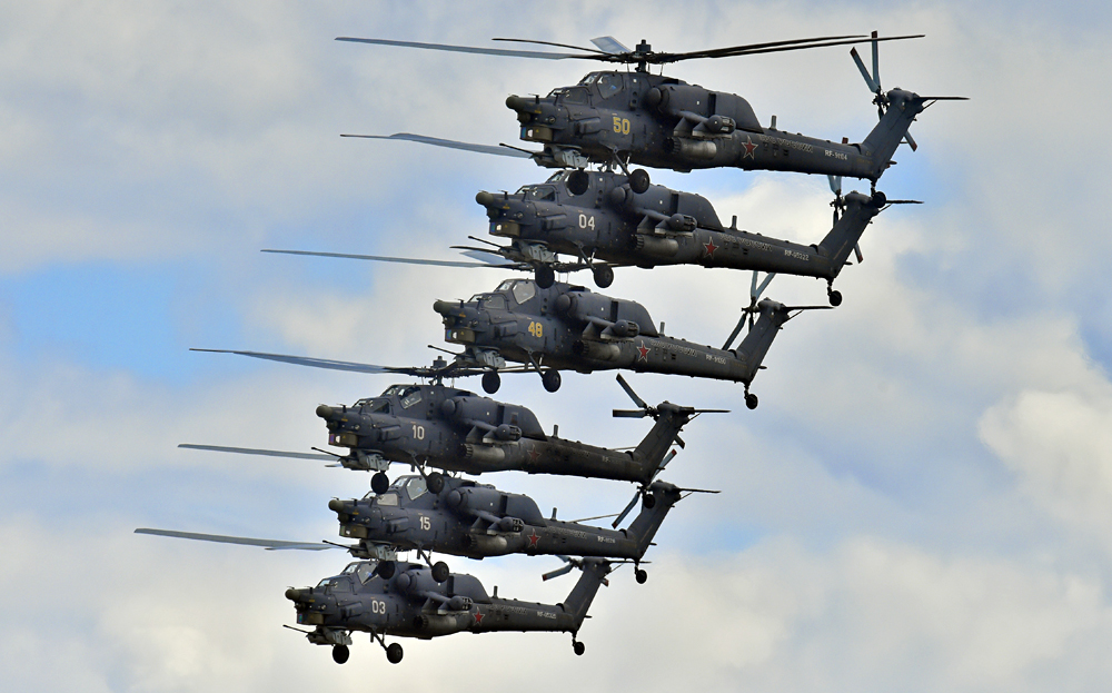 Akrobatska pilotska grupa „Berkut“, Mi-28N „Noćni lovac“. 
