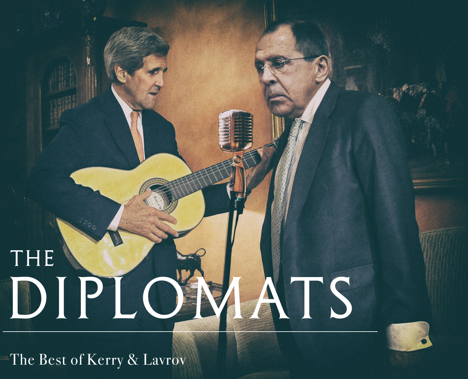 Kerry and Lavrov to form new band called The Diplomats - Kerry on guitar, Lavrov on vocals
