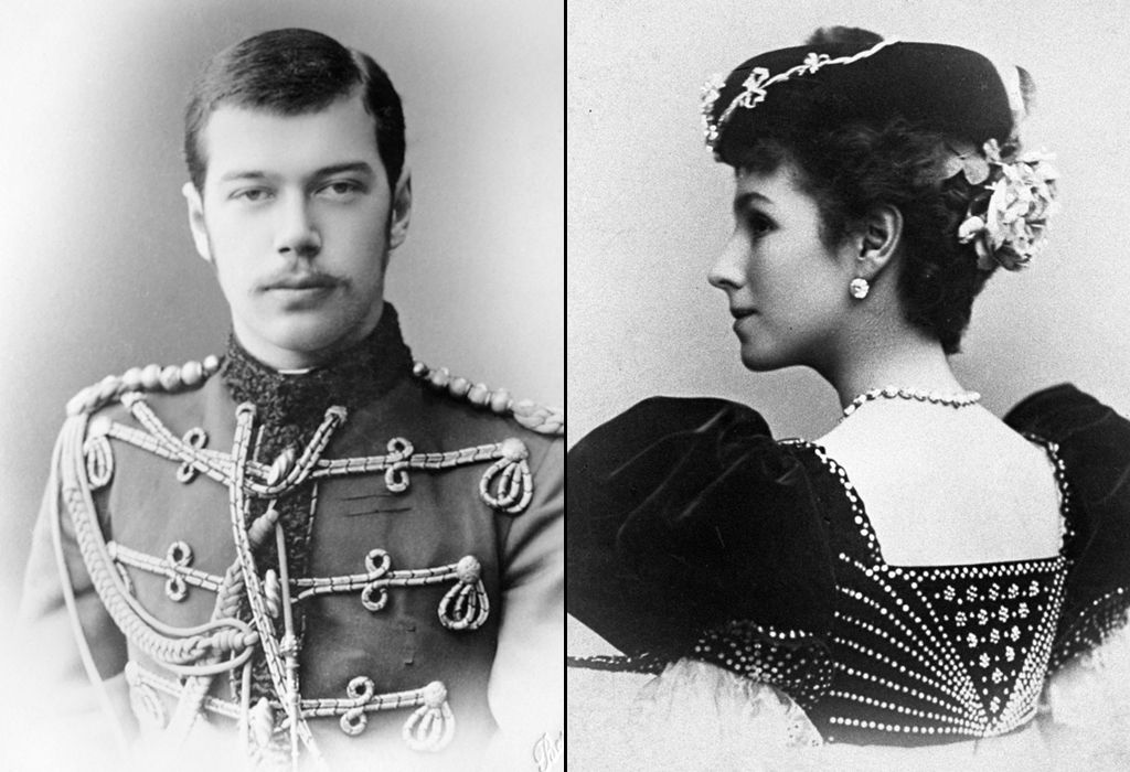 Nicola II e Matilde Kshesinskaya.