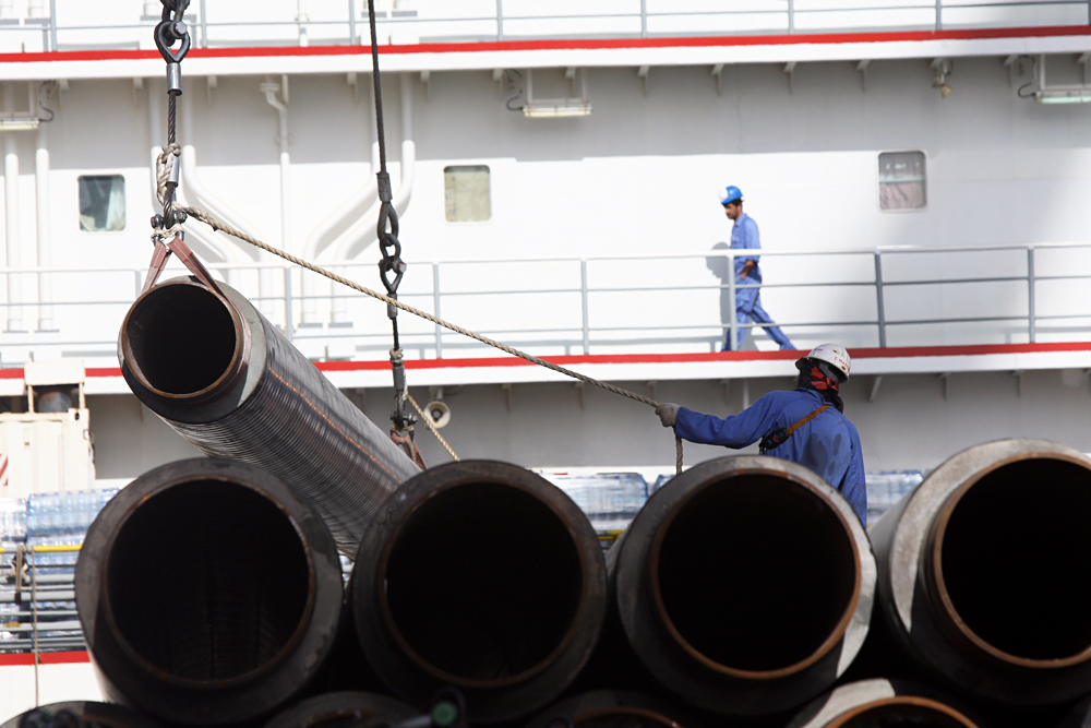 Natural resources giant acquires a pipe-laying ship. Source: Alexey Kudenko/RIA Novosti