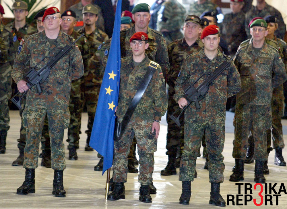 “The aim of a European army is not to make the EU wholly independent of NATO. Instead, European efforts should contribute to more ambitious burden sharing between NATO and the EU.” 