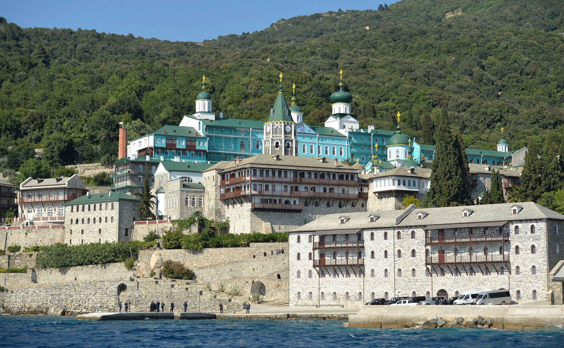 Mosteiro russo de São Panteleimon, no Monte Athos