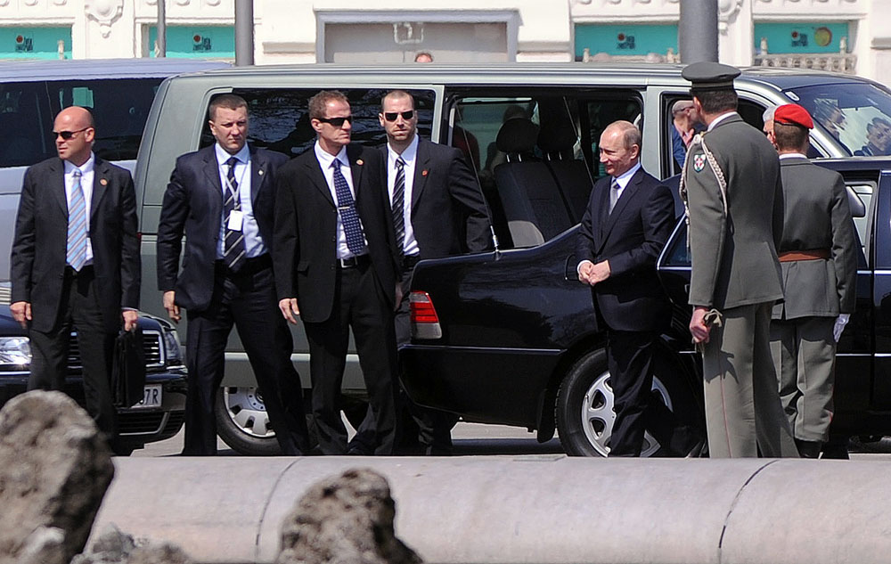 Владимир Путин током посете Аустрији.