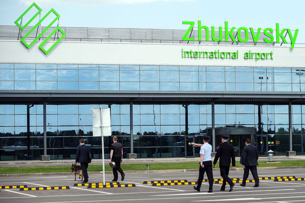 L’aeroporto internazionale Zhukovskij. 
