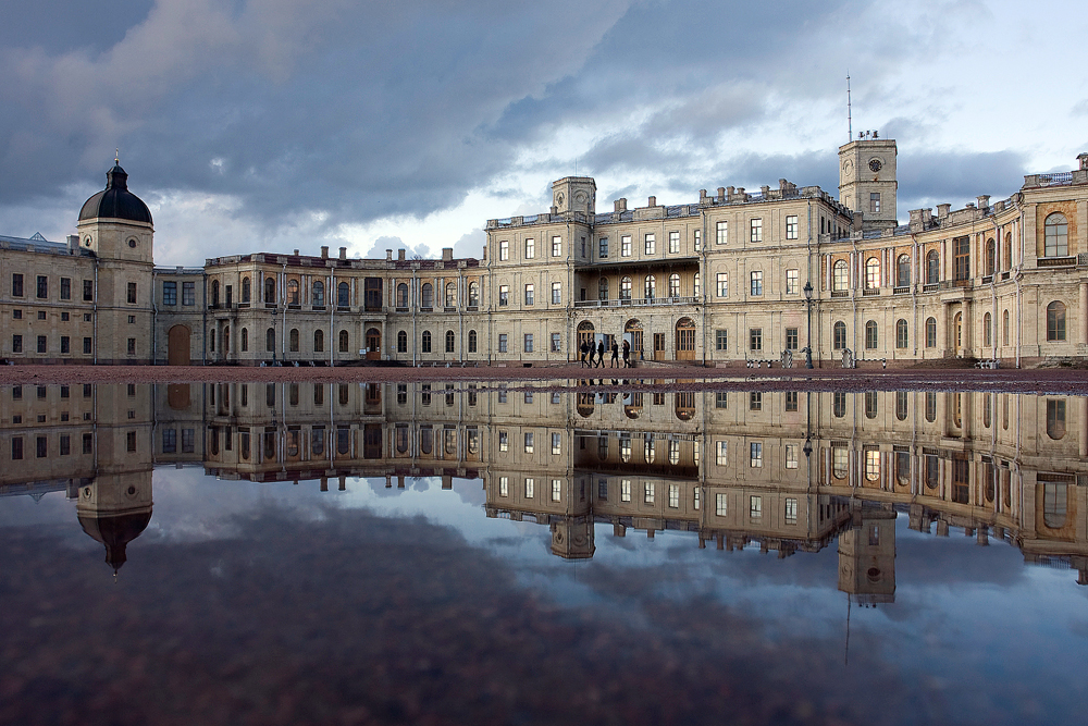 Le Grand palais de Gatchina.
