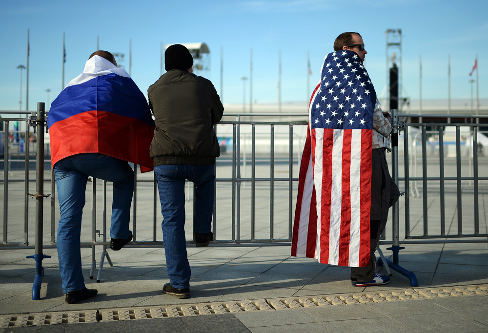 The U.S. topped the list  of the "Russia's enemies," according to the Levada Center survey.