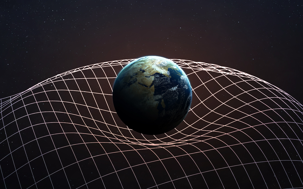 The detected gravitational waves were generated by two black holes.