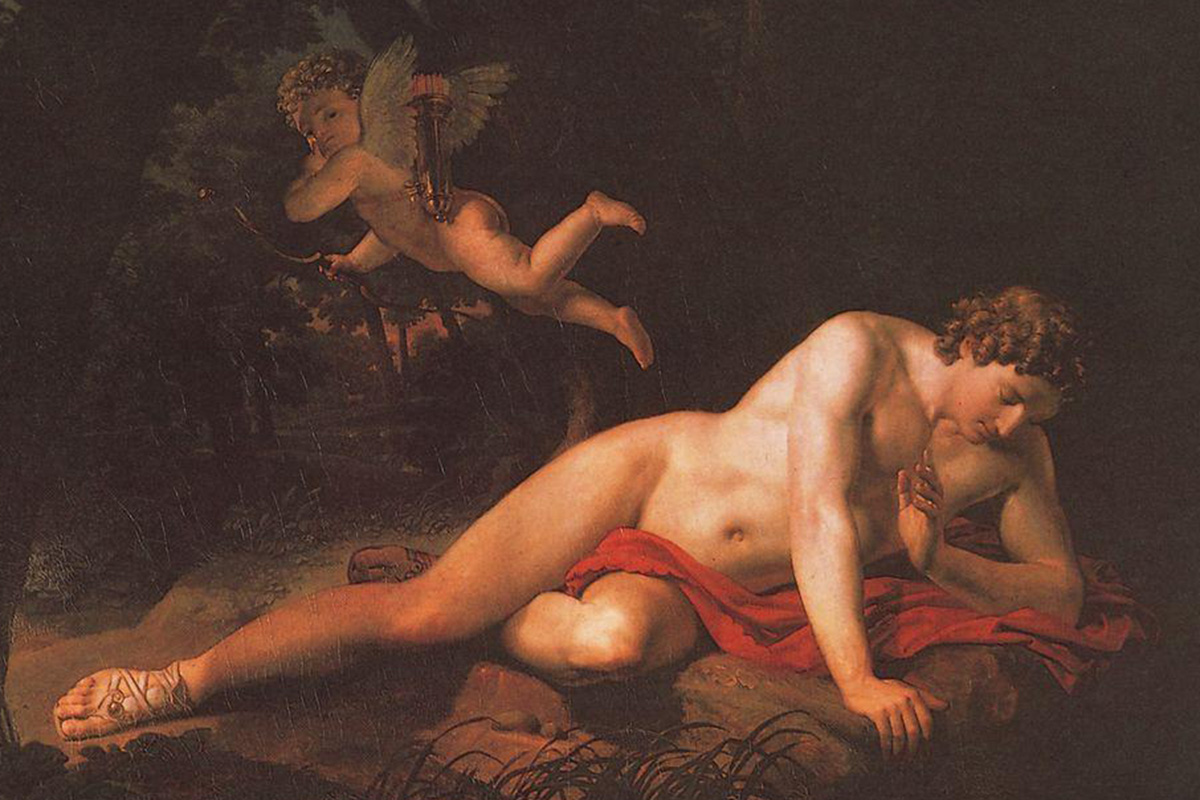 Karl Bryullov, The Narcissus, 1819. 